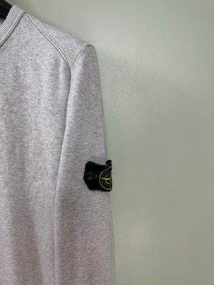 Stone Island Grey Knit Jumper