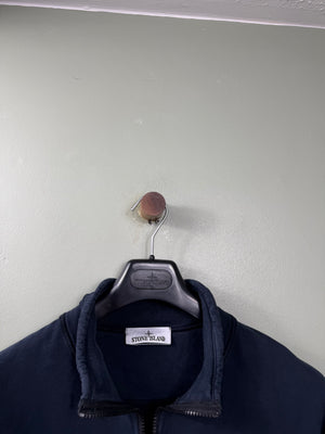 Stone Island Navy 1/4 Zip Jumper