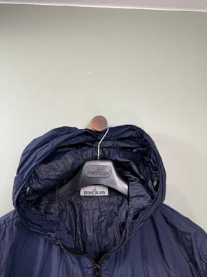 Stone Island Navy Nylon Metal Watro Jacket