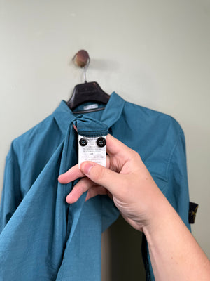 Stone Island Blue Overshirt