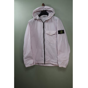 Stone Island Pink Naslan Hooded Overshirt