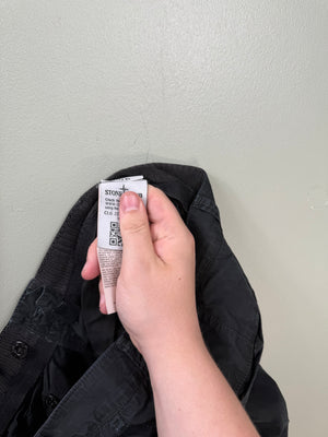 Stone Island Black SL Cargo Shorts