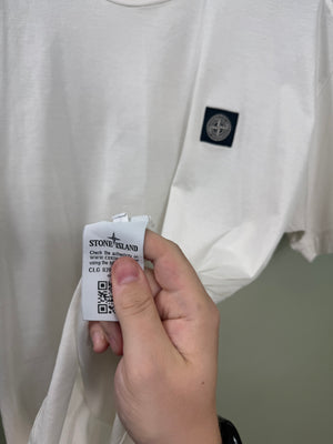 Stone Island White T-Shirt