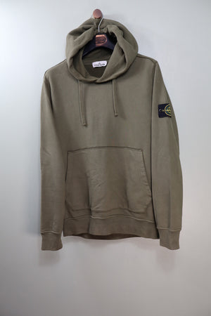 Stone Island Khaki Hoodie