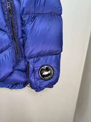 C.P. Company x Palace Blue Explorer Down Jacket