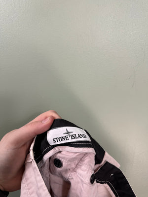 Stone Island Pink SL Cargo Shorts