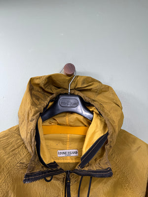 Stone Island Yellow Nylon Metal Jacket