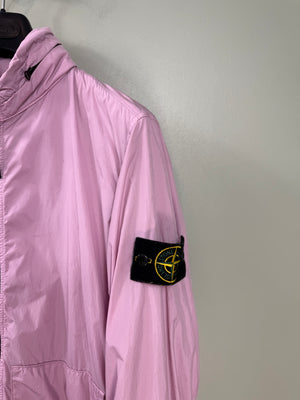 Stone Island Pink Crinkle Reps Jacket