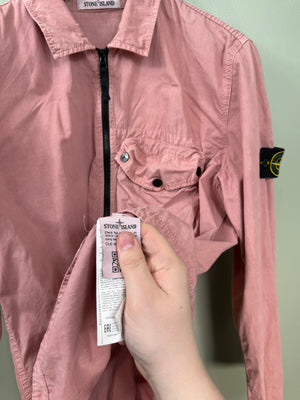 Stone Island Pink Overshirt
