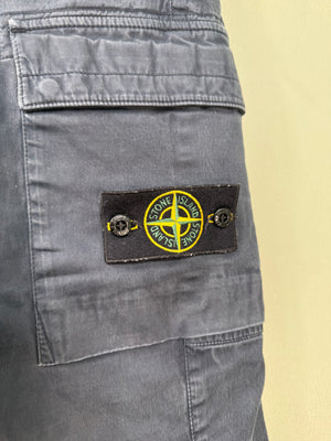 Stone Island Navy RE-T Cargo Bottoms