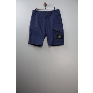 Stone Island Navy RE Cargo Shorts