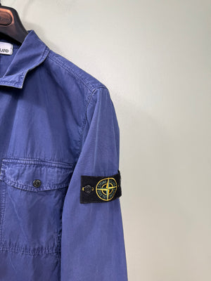 Stone Island Blue Overshirt