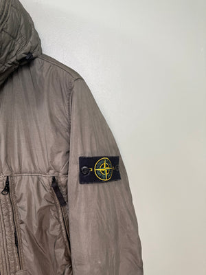 Stone Island Khaki Crinkle Reps Jacket