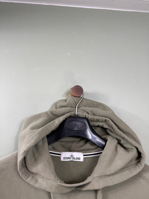 Stone Island Khaki Hoodie