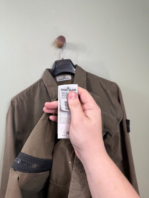 Stone Island Khaki Overshirt