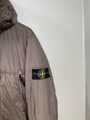Stone Island Khaki Crinkle Reps Jacket