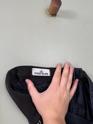 Stone Island Navy SL Cargo Shorts