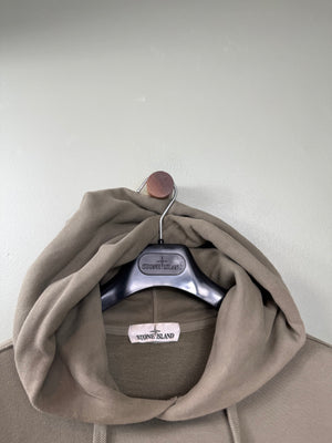 Stone Island Khaki Hoodie