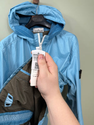 Stone Island Baby Blue Membrana Jacket