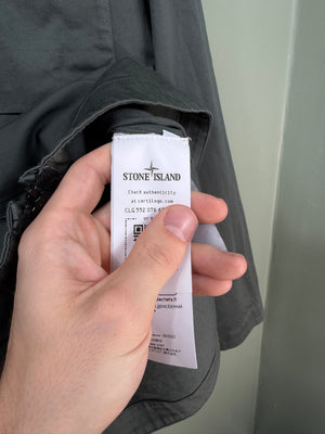 Stone Island Dark Green Overshirt
