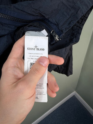 Stone Island Navy Nylon Metal Overshirt