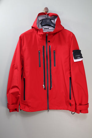 Stone Island Red Gore-Tex Paclite Jacket