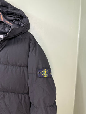 Stone Island Black Naslan Light Watro Down Jacket