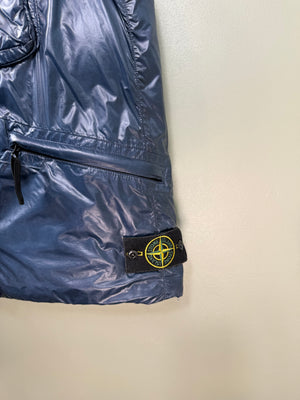 Stone Island Blue Pertex Quatum Down Gilet