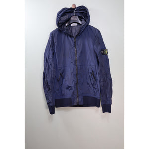 Stone Island Navy Nylon Metal Watro Jacket