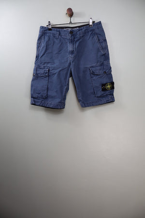 Stone Island Navy SL Cargo Shorts