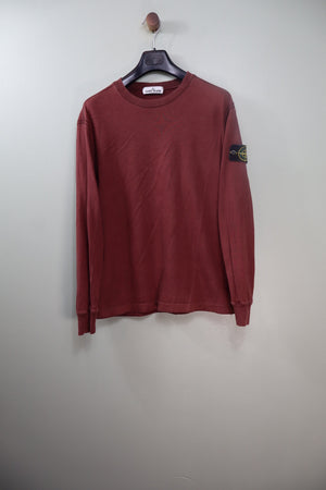Stone Island Burgundy Jumper
