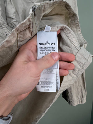Stone Island Beige Ghost Overshirt