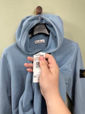 Stone Island Baby Blue Hoodie