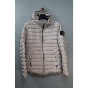 Stone Island Beige Micro Yarn Down Jacket
