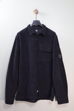 C.P. Company Black Needle Cord Overshirt