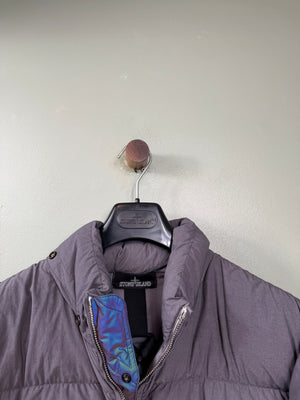 Stone Island Grey Shadow Project Naslan Light Encase Panel Down Jacket