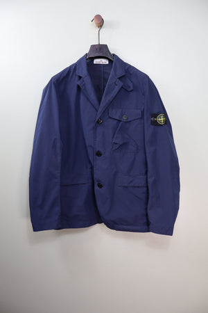 Stone Island Navy David Tela Light-TC Jacket