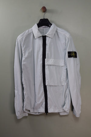 Stone Island Ice Blue Naslan Overshirt
