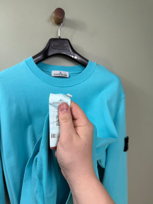 Stone Island Aqua Blue Jumper