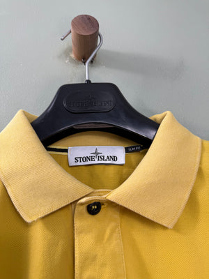 Stone Island Yellow SL Polo Shirt