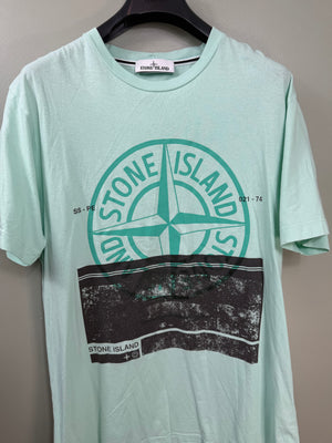 Stone Island Baby Blue T-Shirt