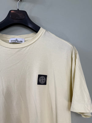 Stone Island Pastel Yellow T-Shirt