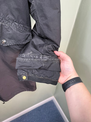 Stone Island Black David TC Fishtail Parka Jacket