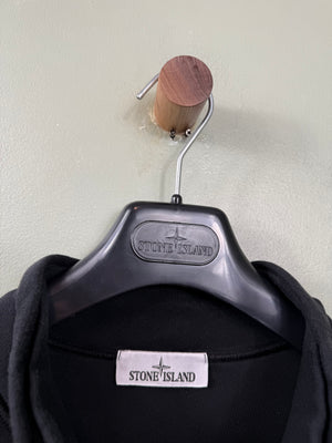 Stone Island Black 1/4 Zip Jumper