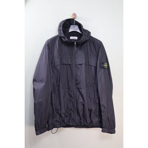 Stone Island Black Crinkle Reps Jacket
