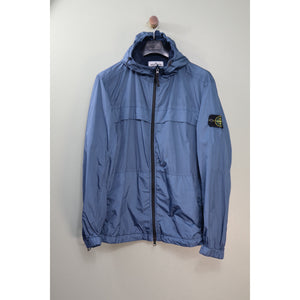 Stone Island Blue Crinkle Reps Jacket