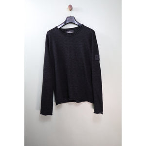 Stone Island Black Shadow Project Honeycomb Knit Jumper
