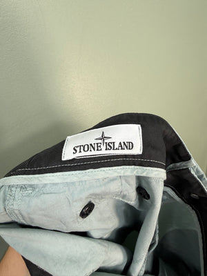 Stone Island Blue LO-W Cargo Shorts