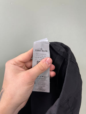Stone Island Black RE Cargo Shorts