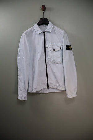 Stone Island Ice Blue Overshirt